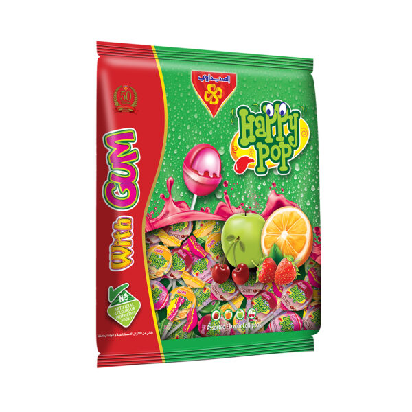 هابي بوب بالعلكة (كيس 10 جرام)