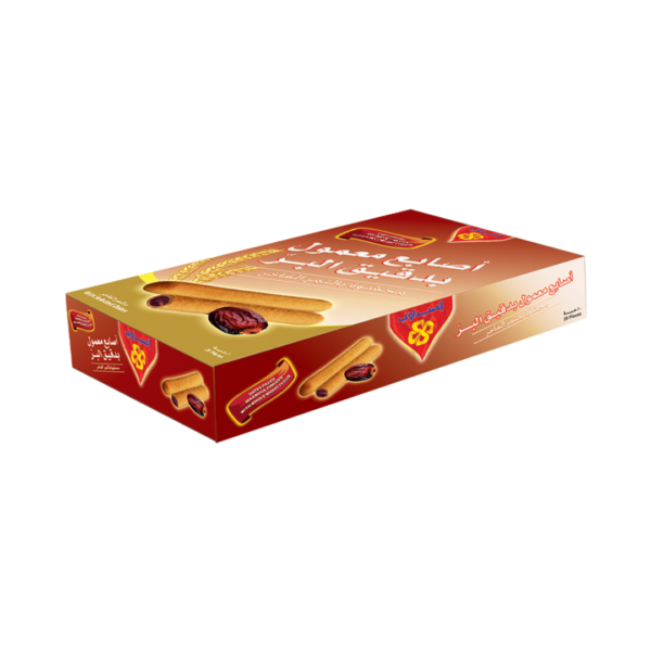 Maamoul Fingers - Whole Wheat Flour filled with Date - 20pcs