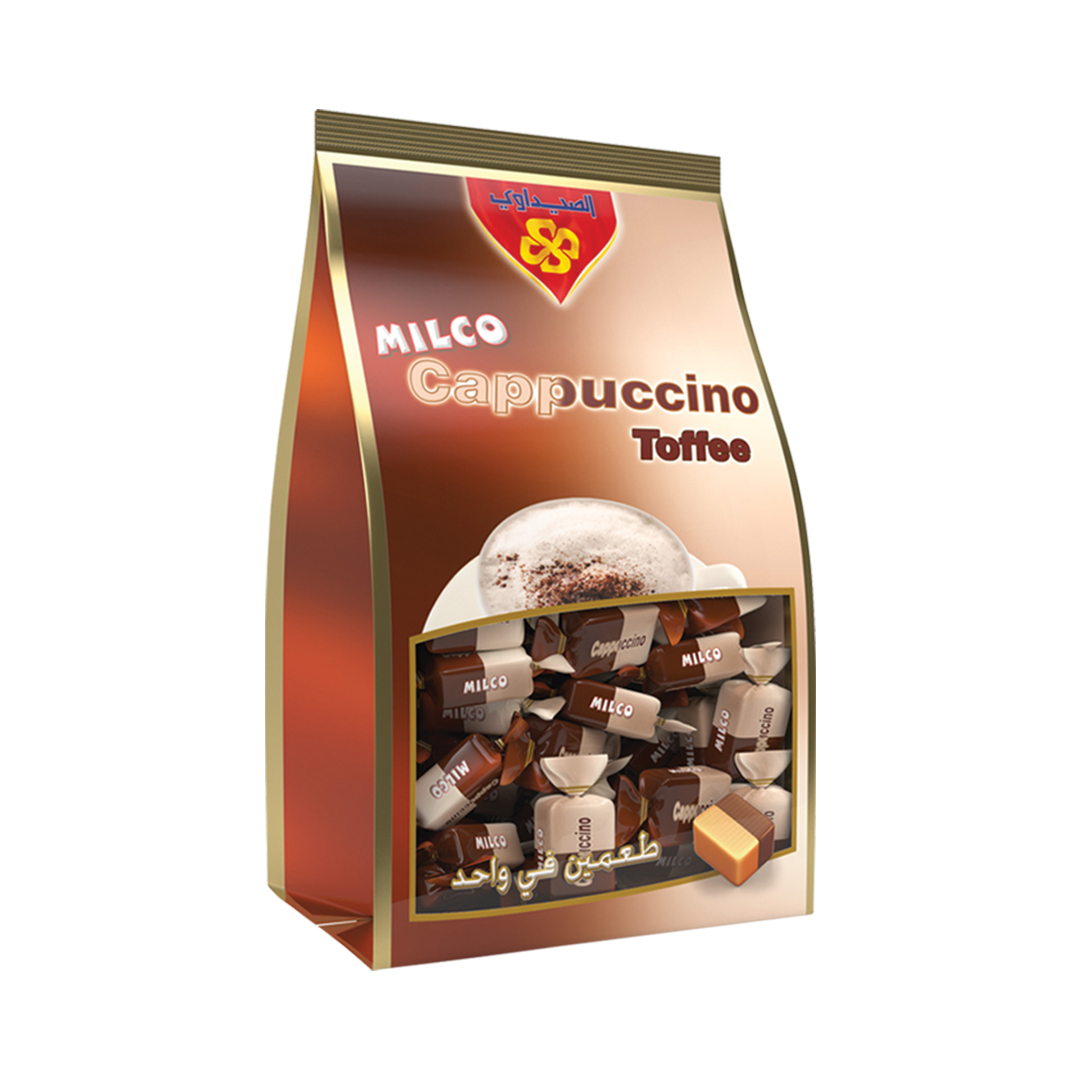 Toffee Milco Cappuccino Stand Bag 750 gm